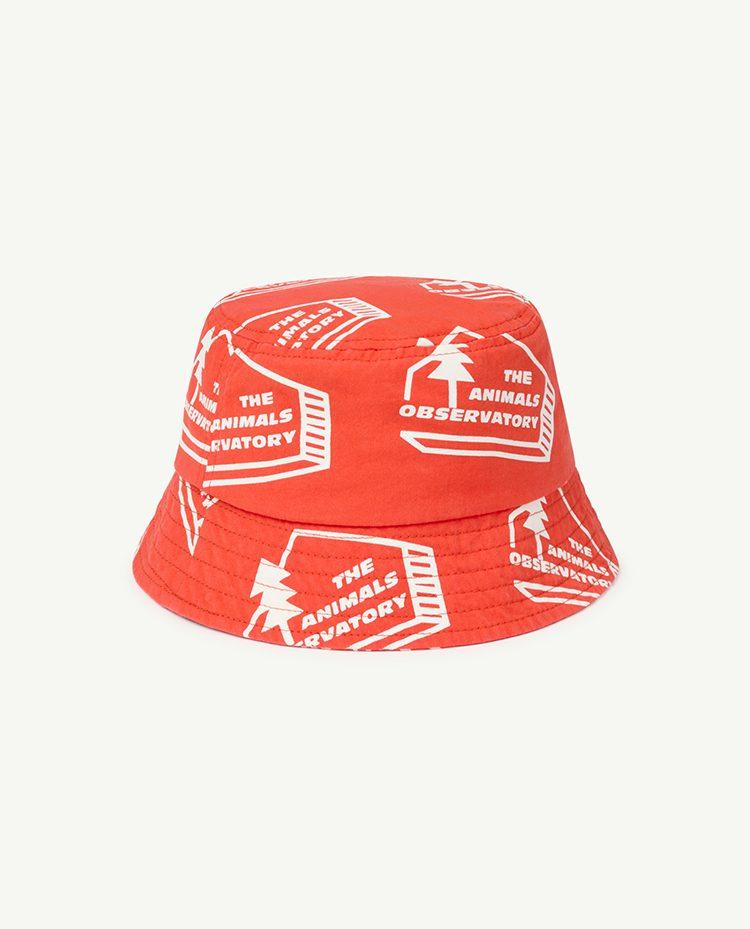 Red The Animals Sarfish Baby Hat COVER