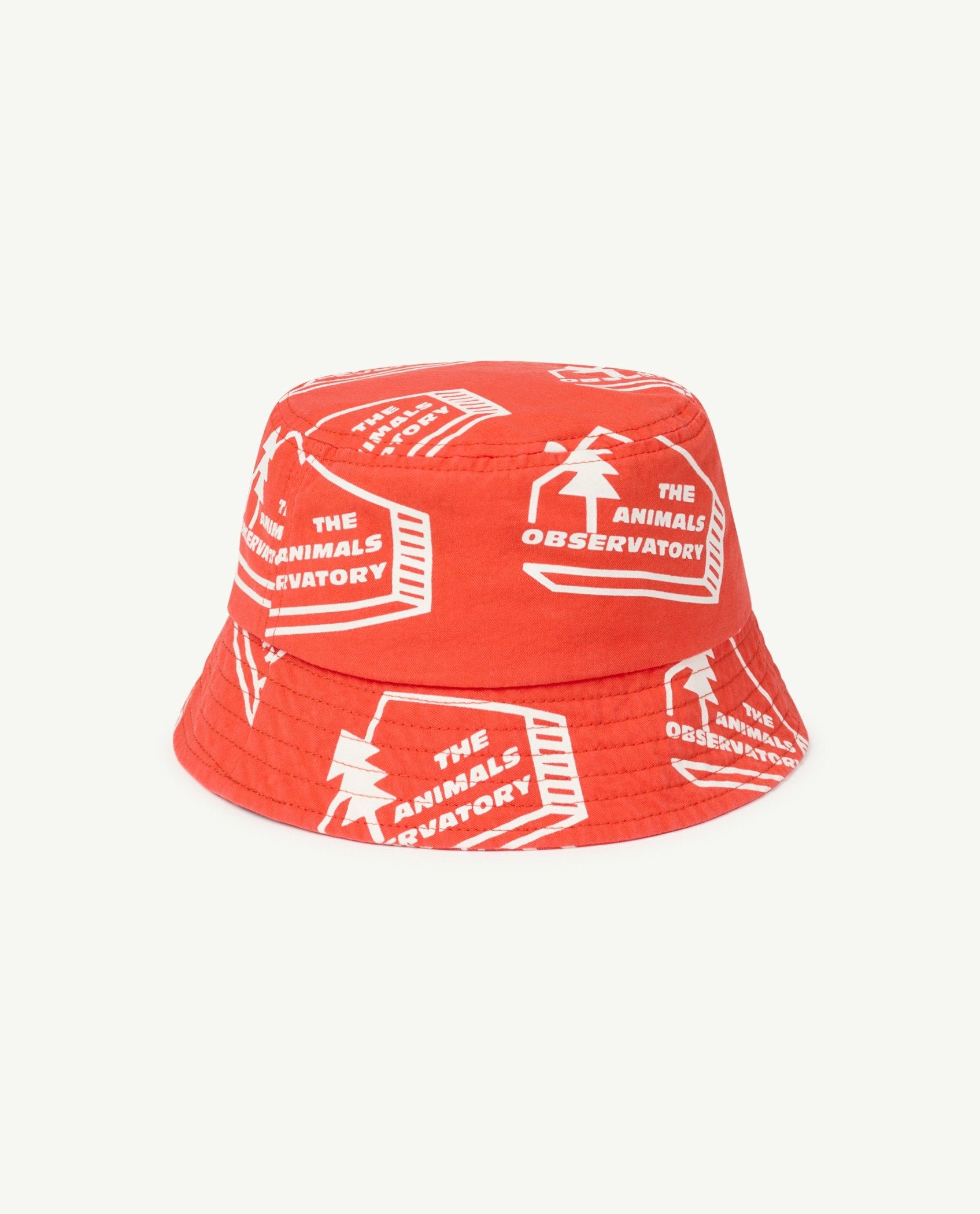 Red The Animals Sarfish Baby Hat PRODUCT FRONT