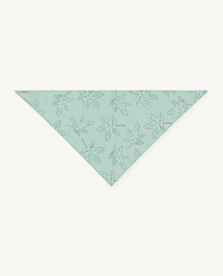 Blue Leaves Ray Scarf COVER