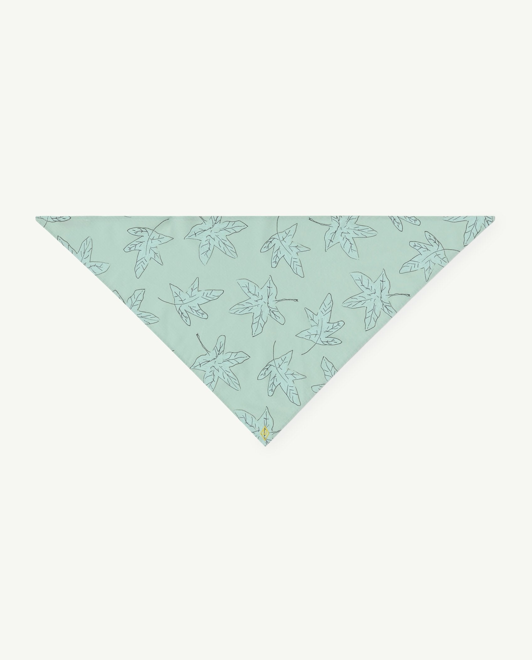 Blue Leaves Ray Scarf PRODUCT FRONT
