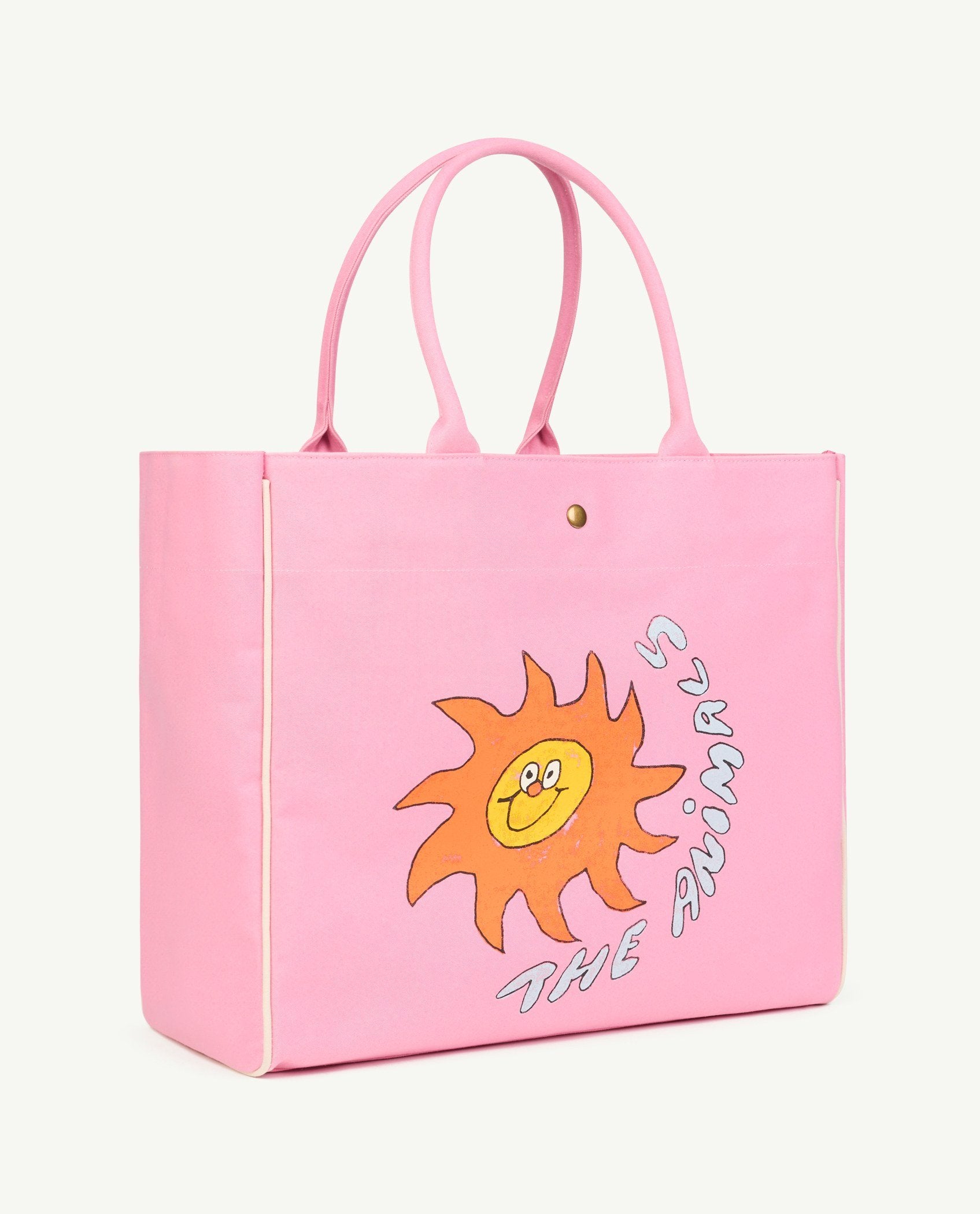 Soft Pink Sun Tote Bag PRODUCT FRONT