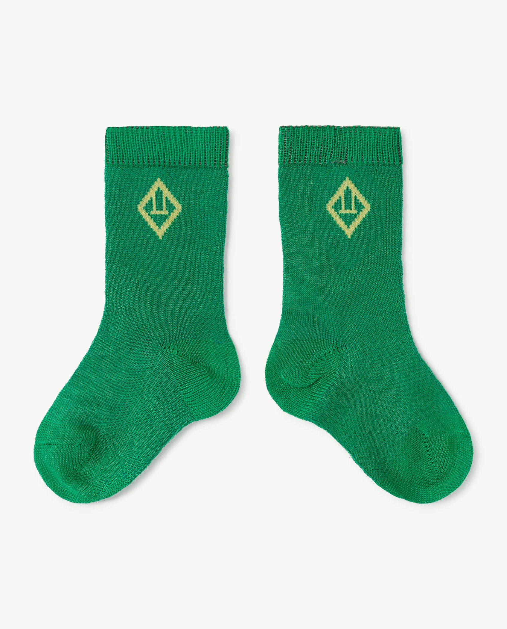Green Baby Hen Socks PRODUCT FRONT