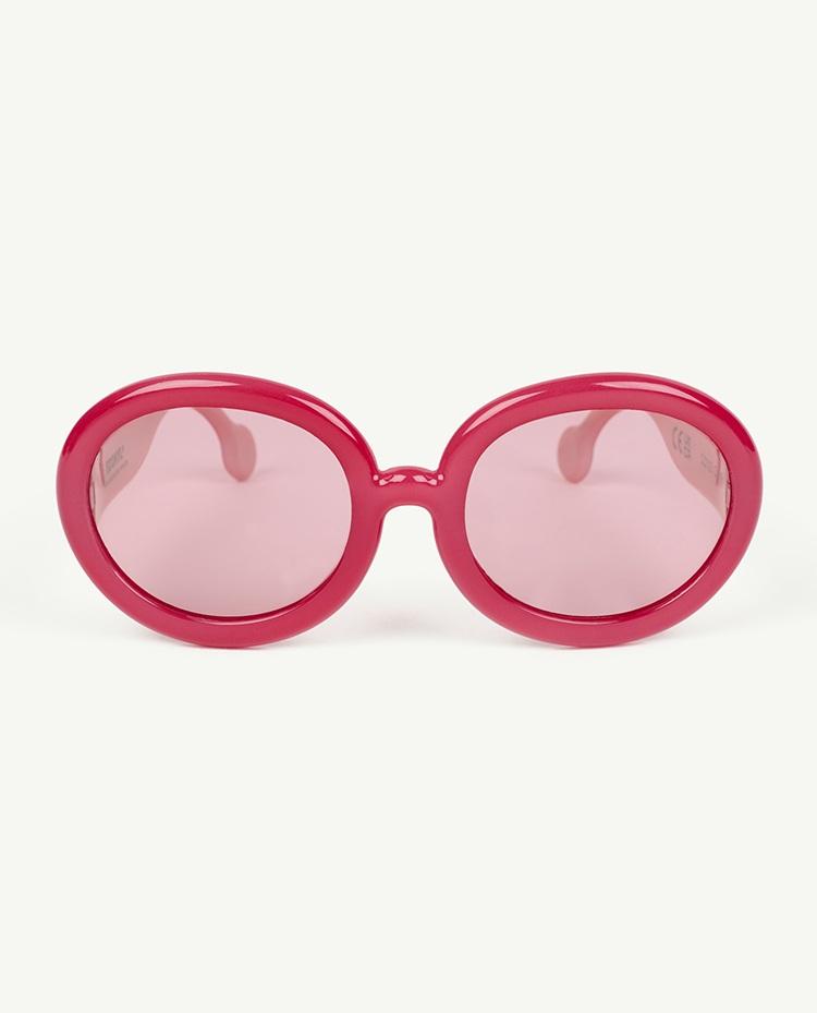 Fuchsia Circular Sunglasses COVER