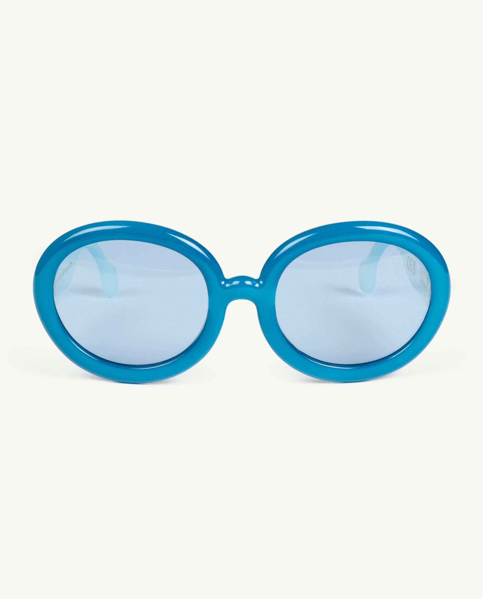 Blue Circular Sunglasses PRODUCT FRONT