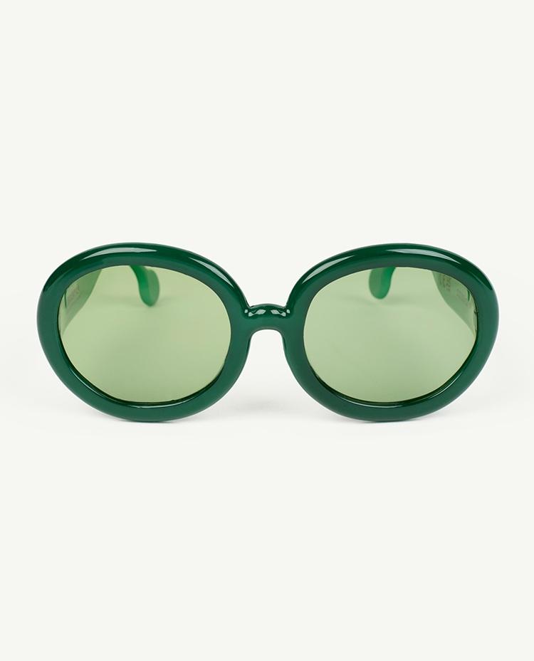 Green Circular Sunglasses COVER