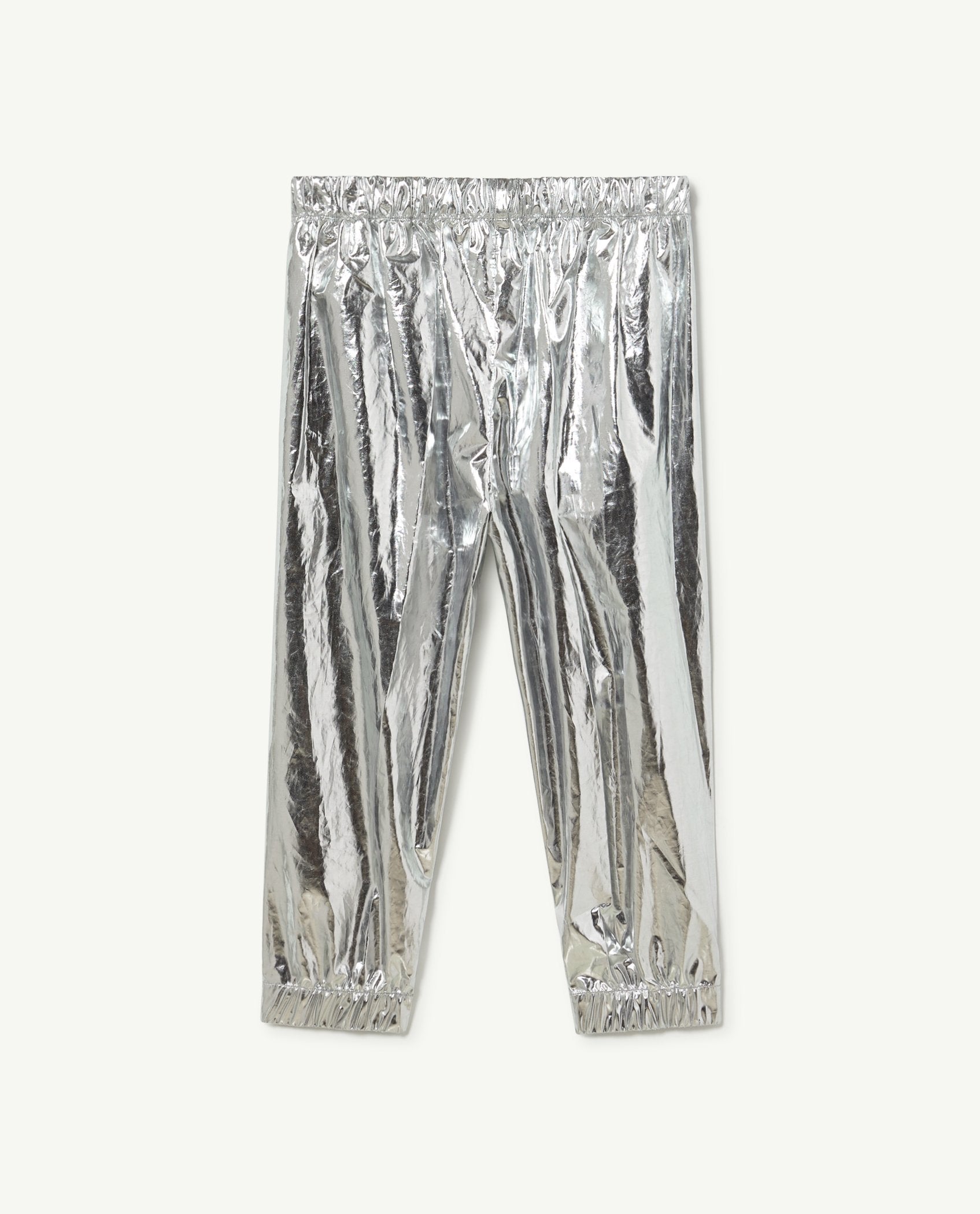Silver Shiny Chicken Pants PRODUCT BACK