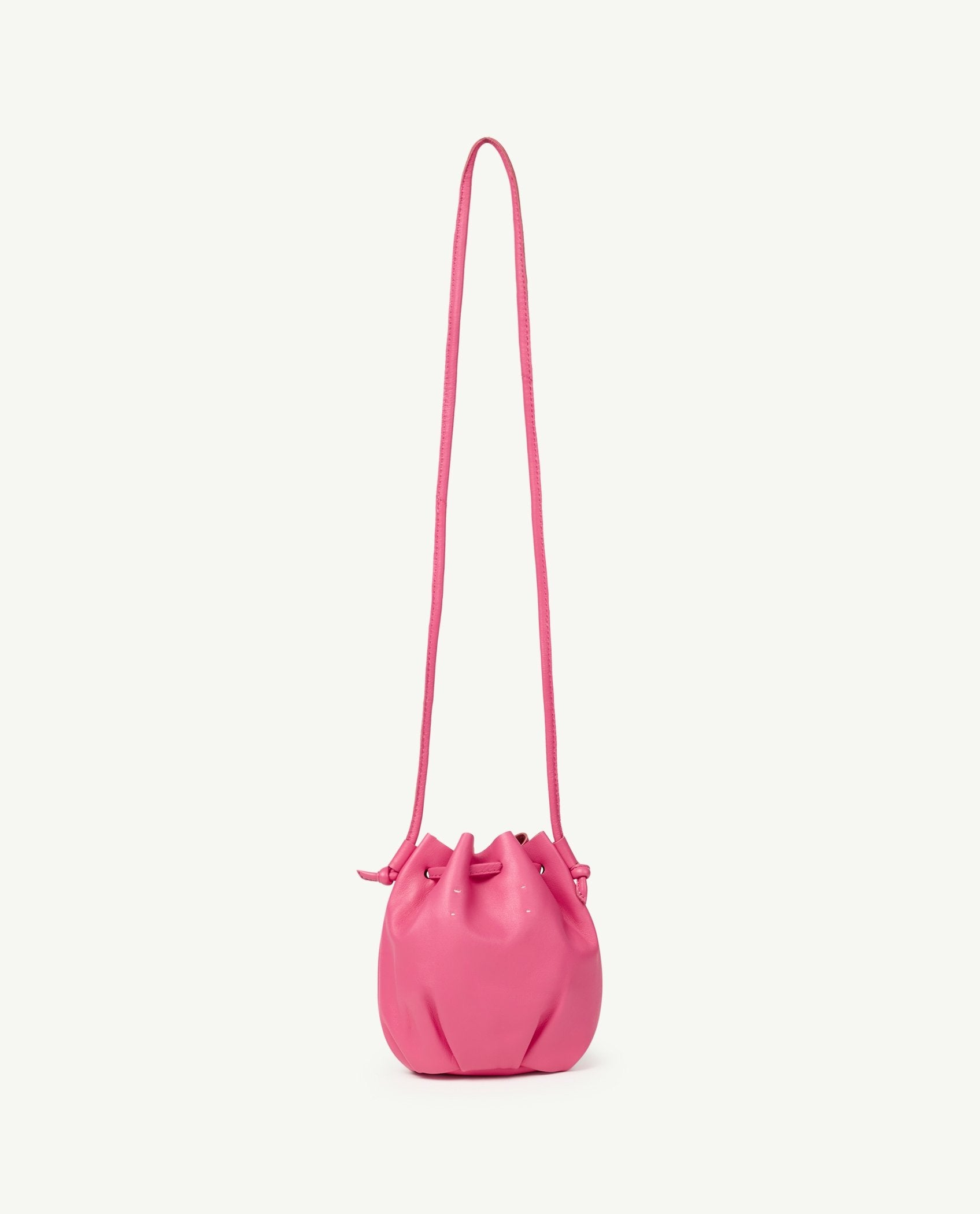 Pink Leather Bag PRODUCT BACK