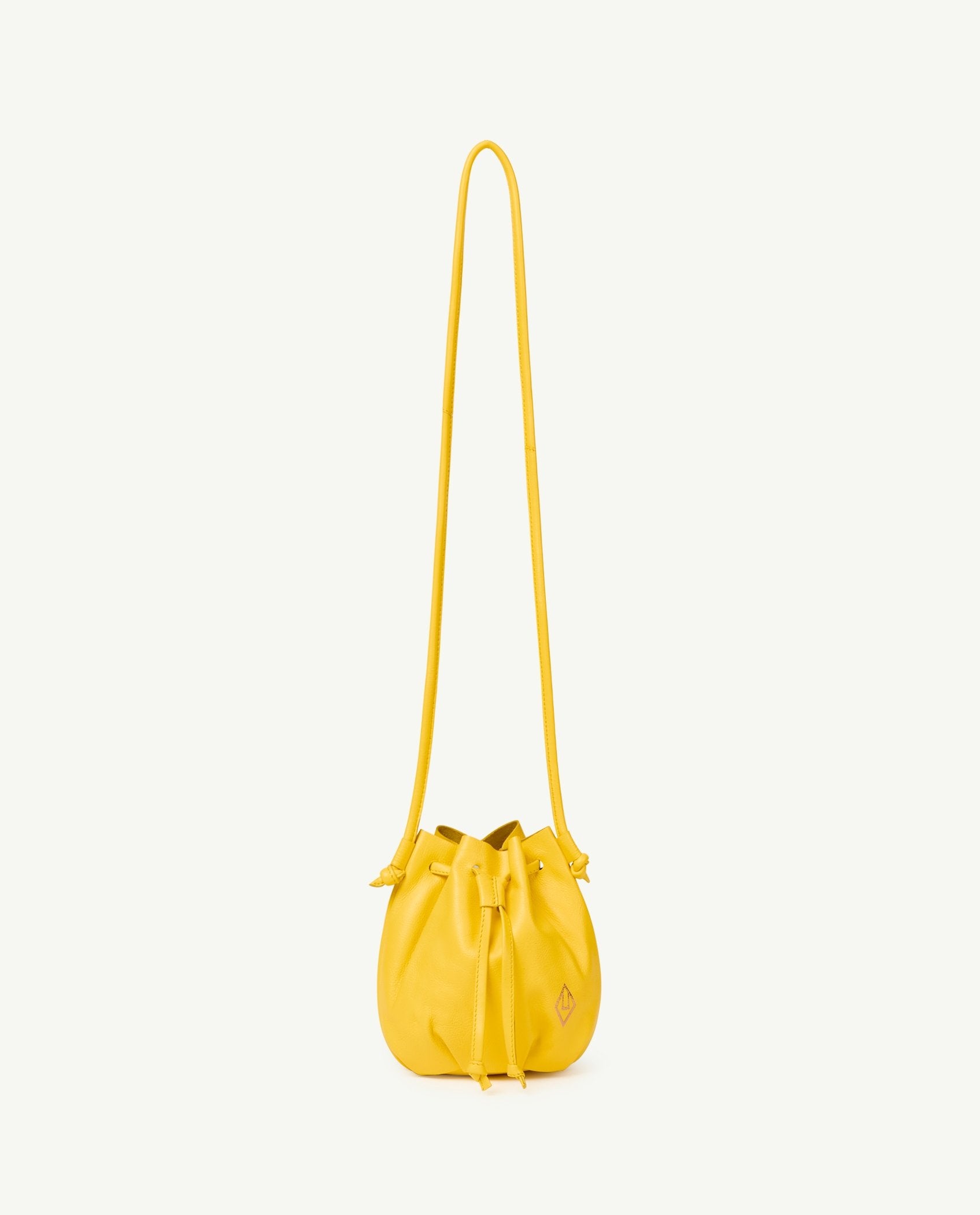 Yellow Leather Bag PRODUCT FRONT