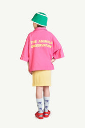 Pink Lion Jacket MODEL BACK