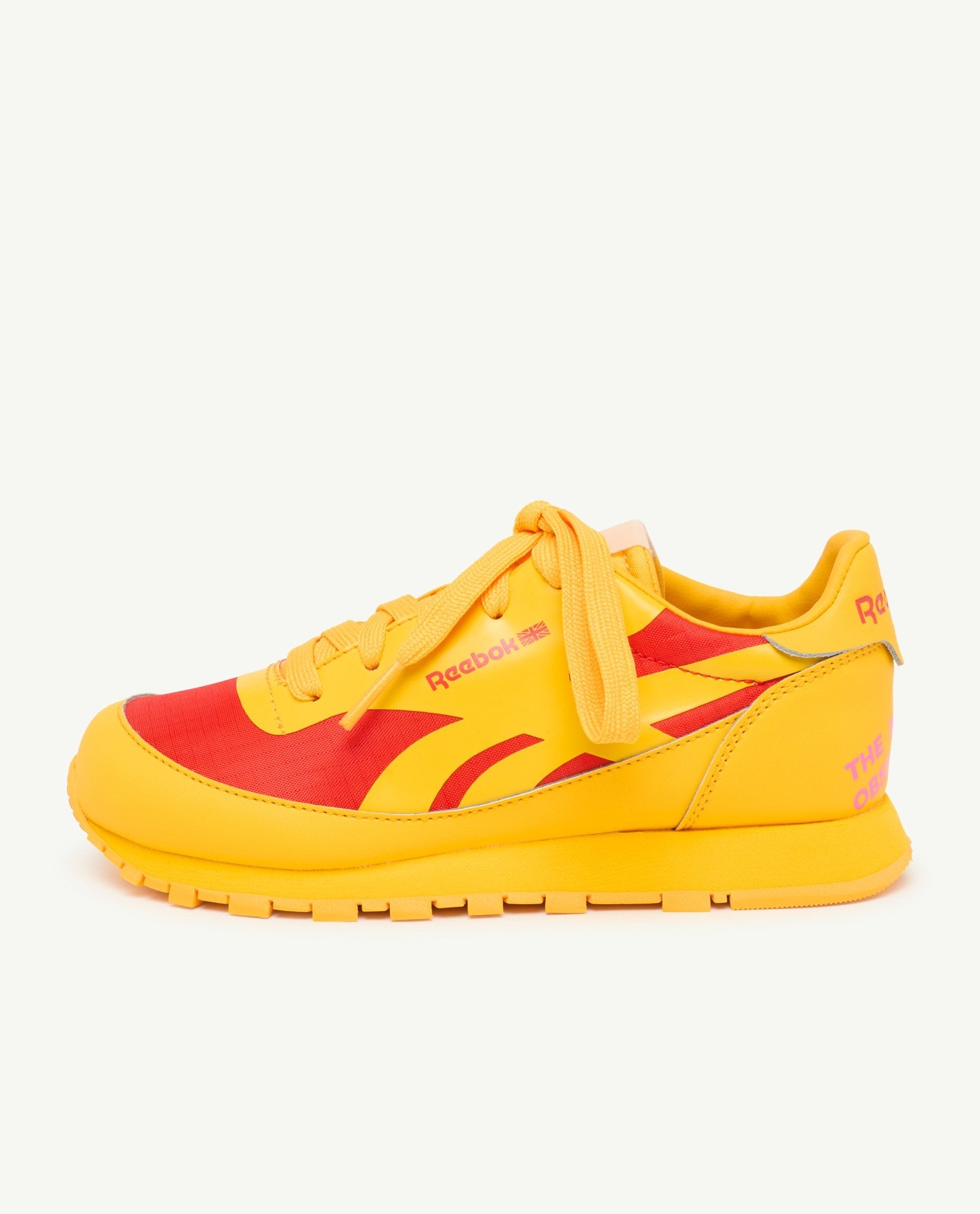 Reebok Classic Leather Kids x The Animals Observatory Yellow PRODUCT BACK