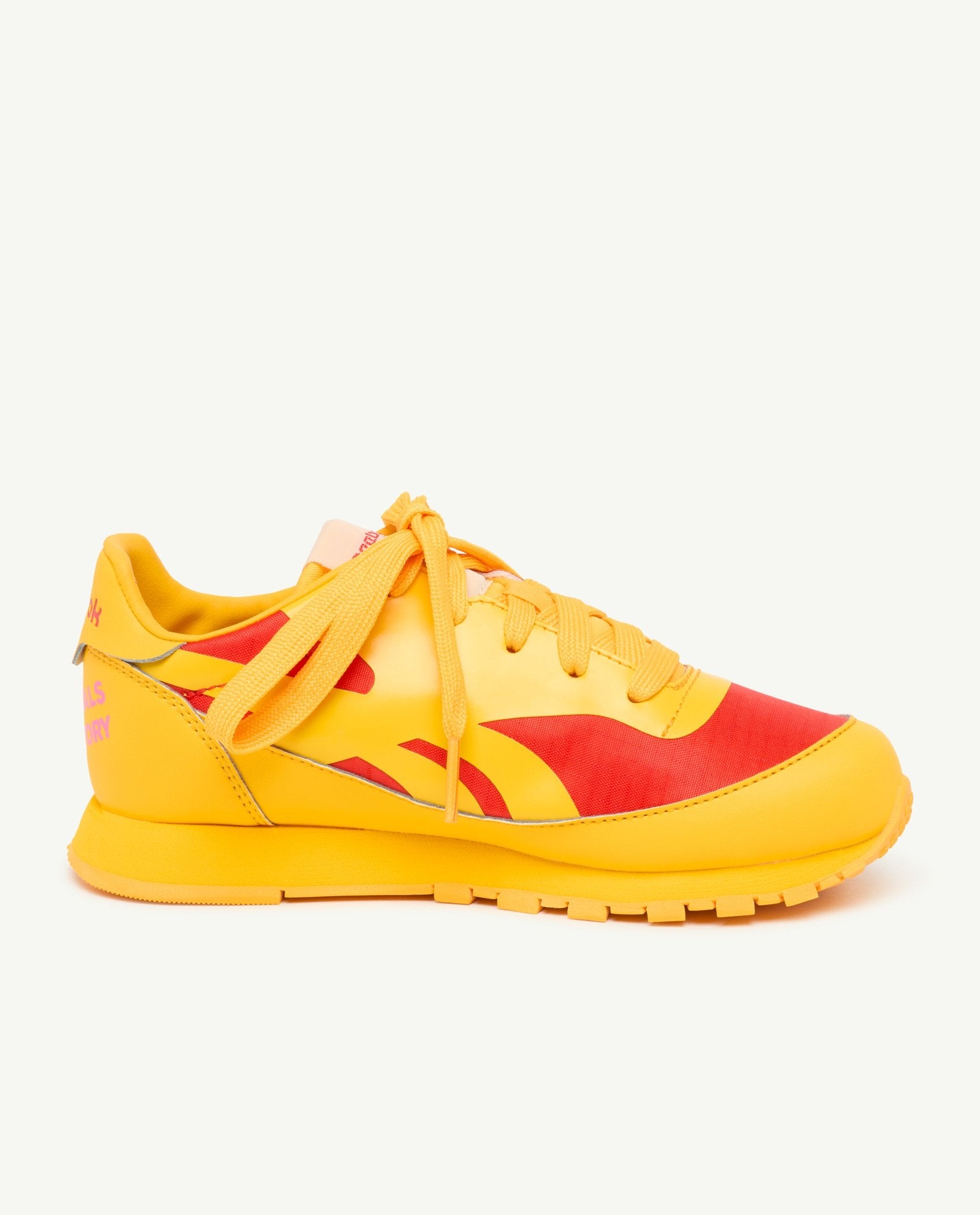 Reebok Classic Leather Kids x The Animals Observatory Yellow PRODUCT SIDE