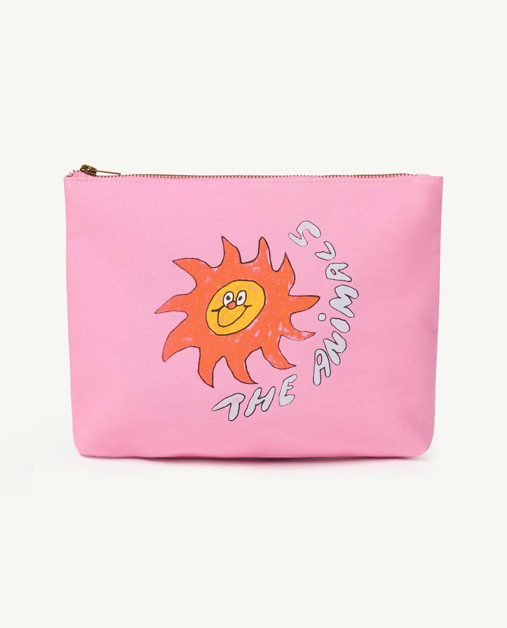 Soft Pink Pouch Bag PRODUCT FRONT