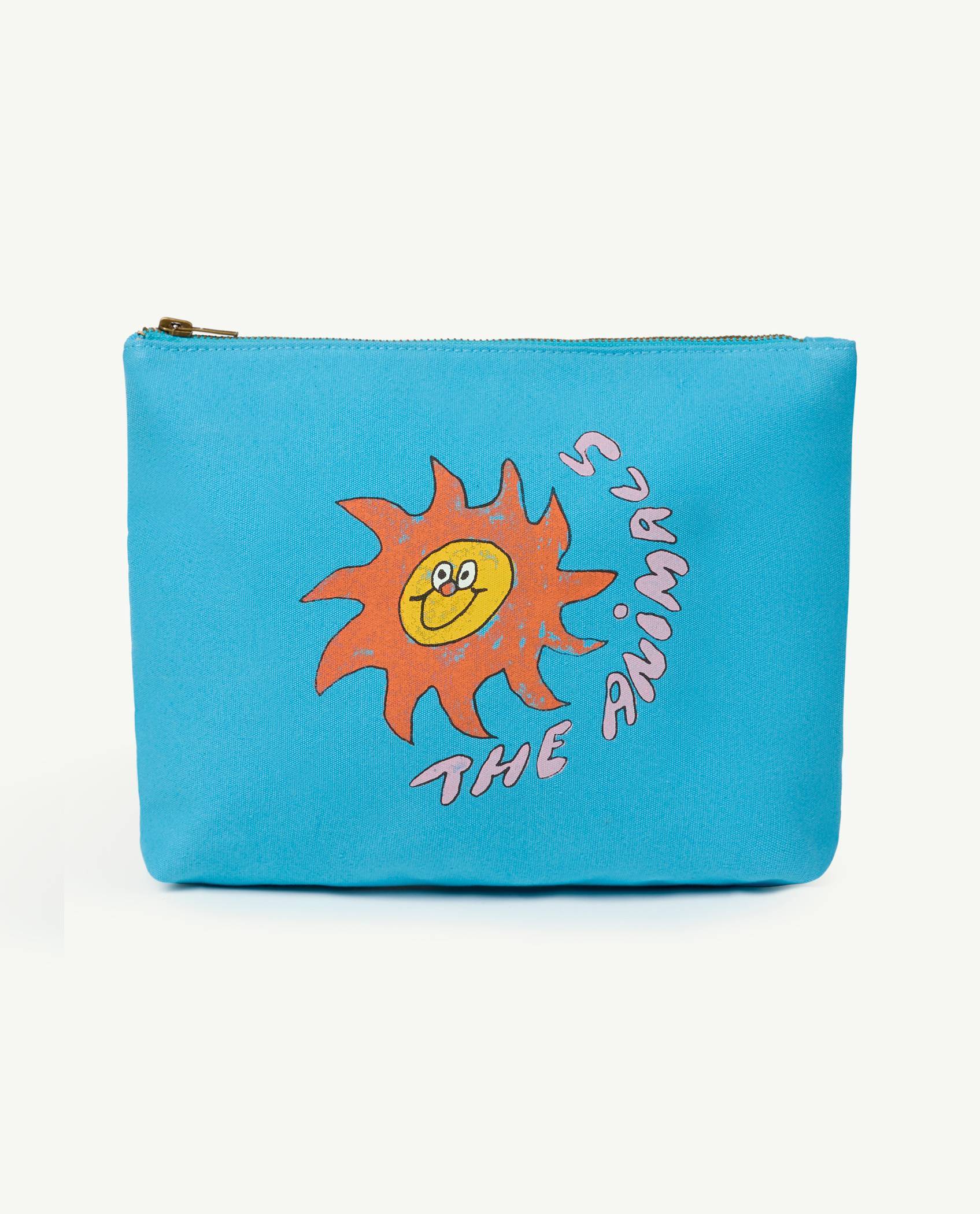 Blue Pouch Bag PRODUCT FRONT