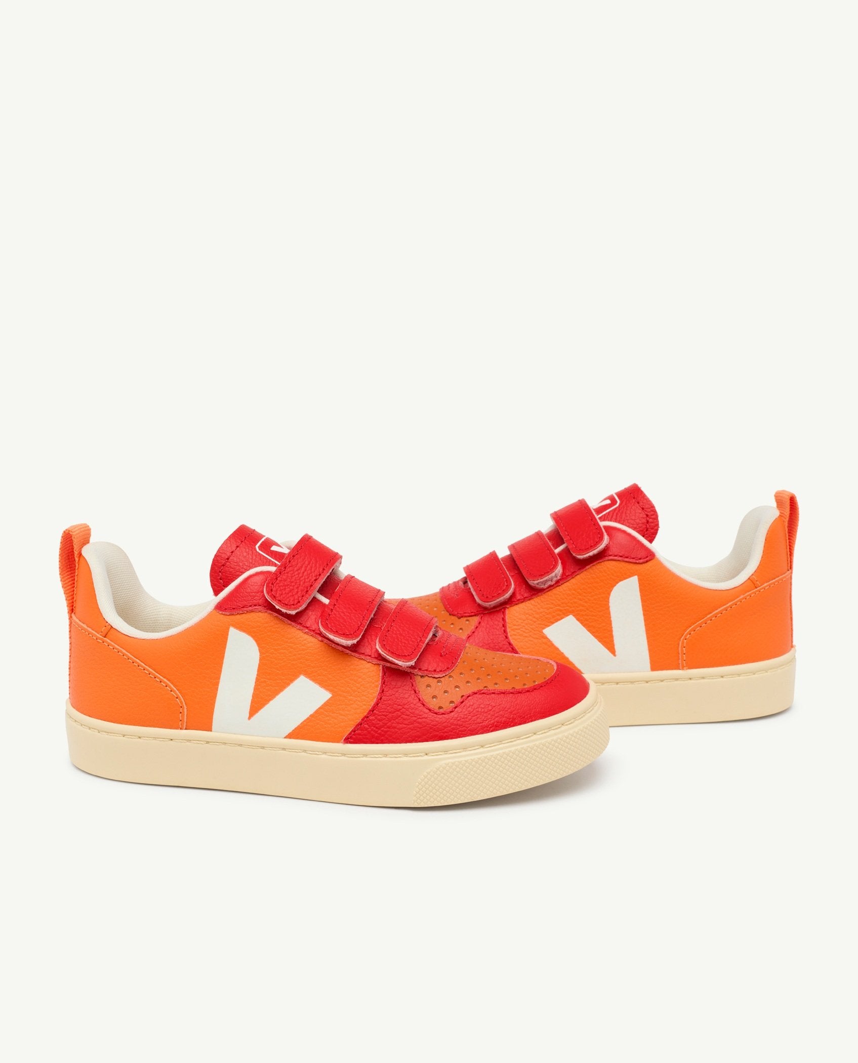 Orange Veja Sneakers PRODUCT FRONT