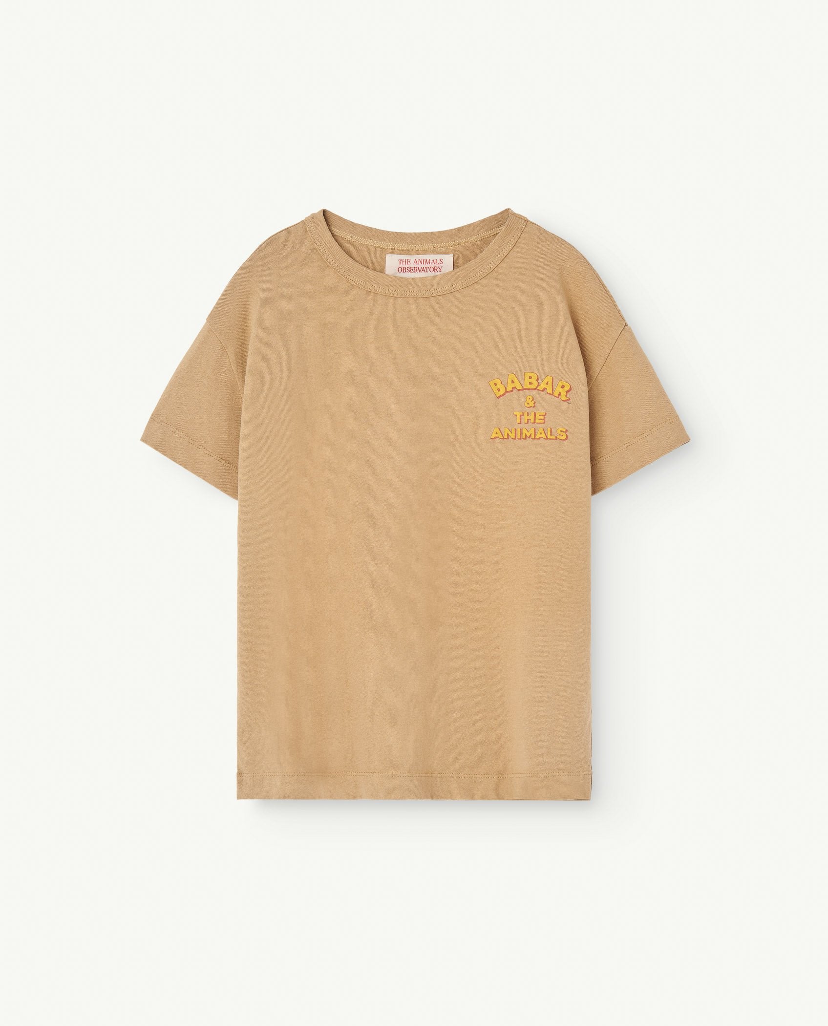 Babar Brown Rooster T-Shirt PRODUCT FRONT