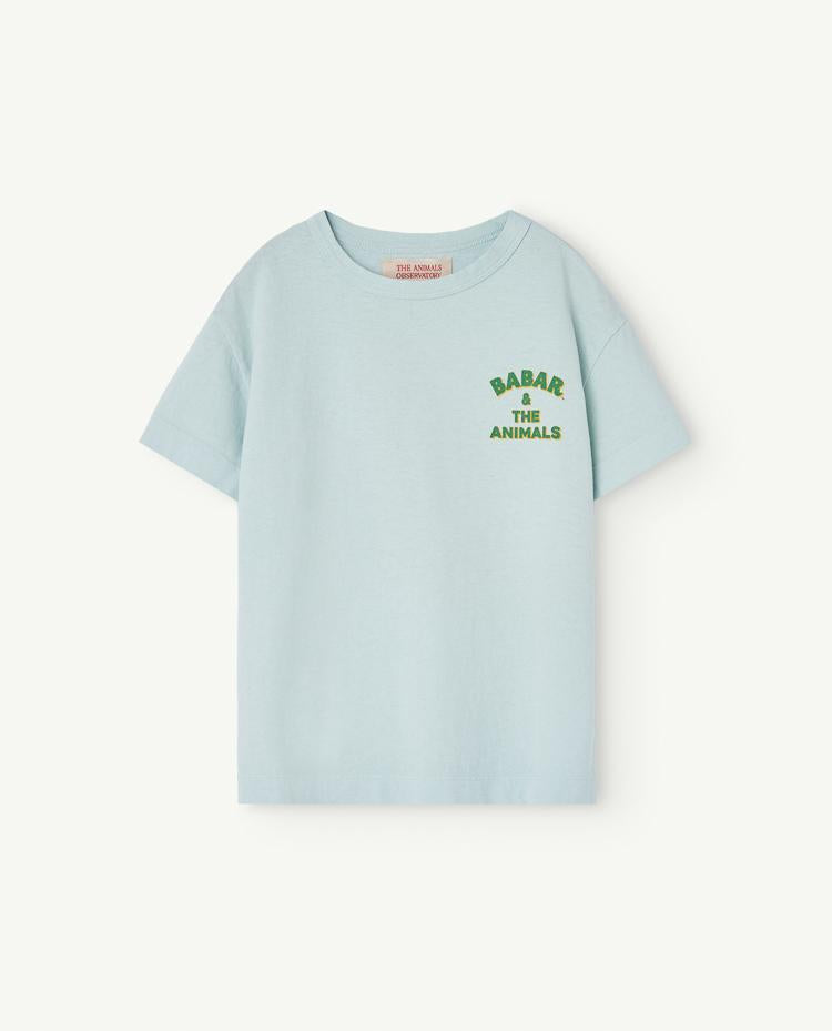 Babar Kids Blue Rooster T-Shirt | The Animals Observatory