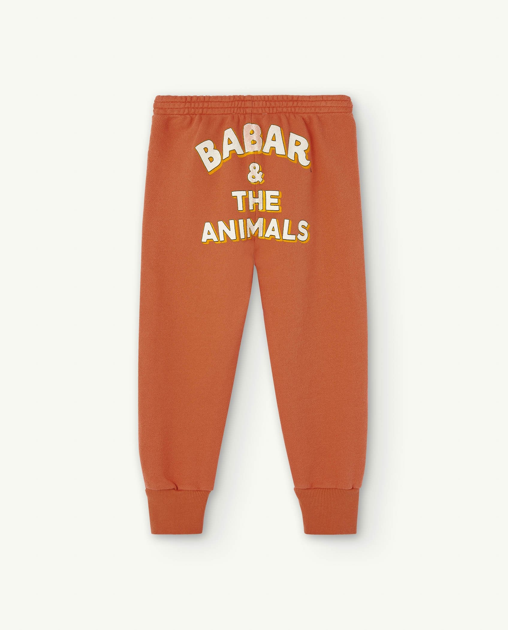 Babar Orange Panther Sweatpants PRODUCT BACK