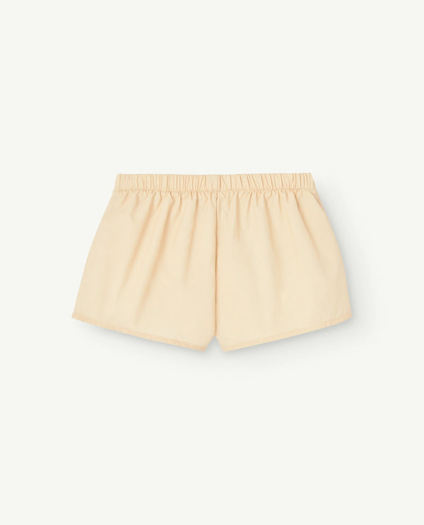 Babar Ecru Puppy Swim Shorts PRODUCT BACK