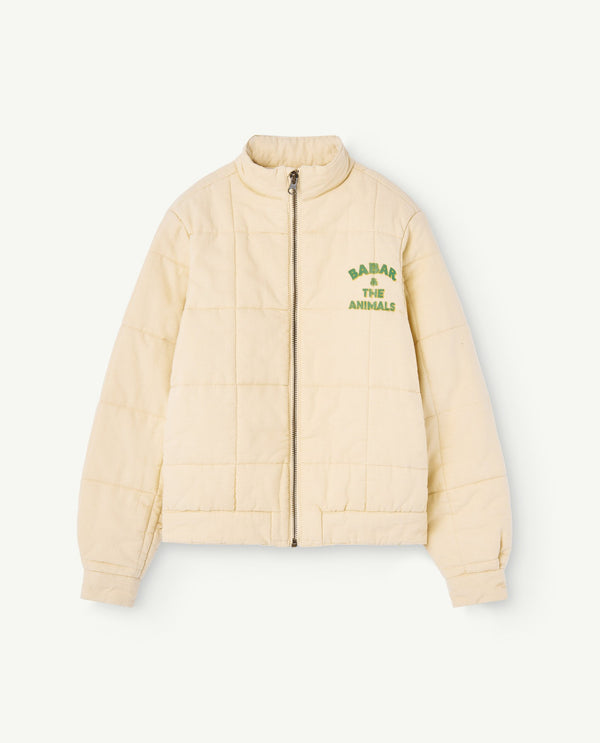 Babar Restaurant Ecru Tiger Jacket PRODUCT FRONT