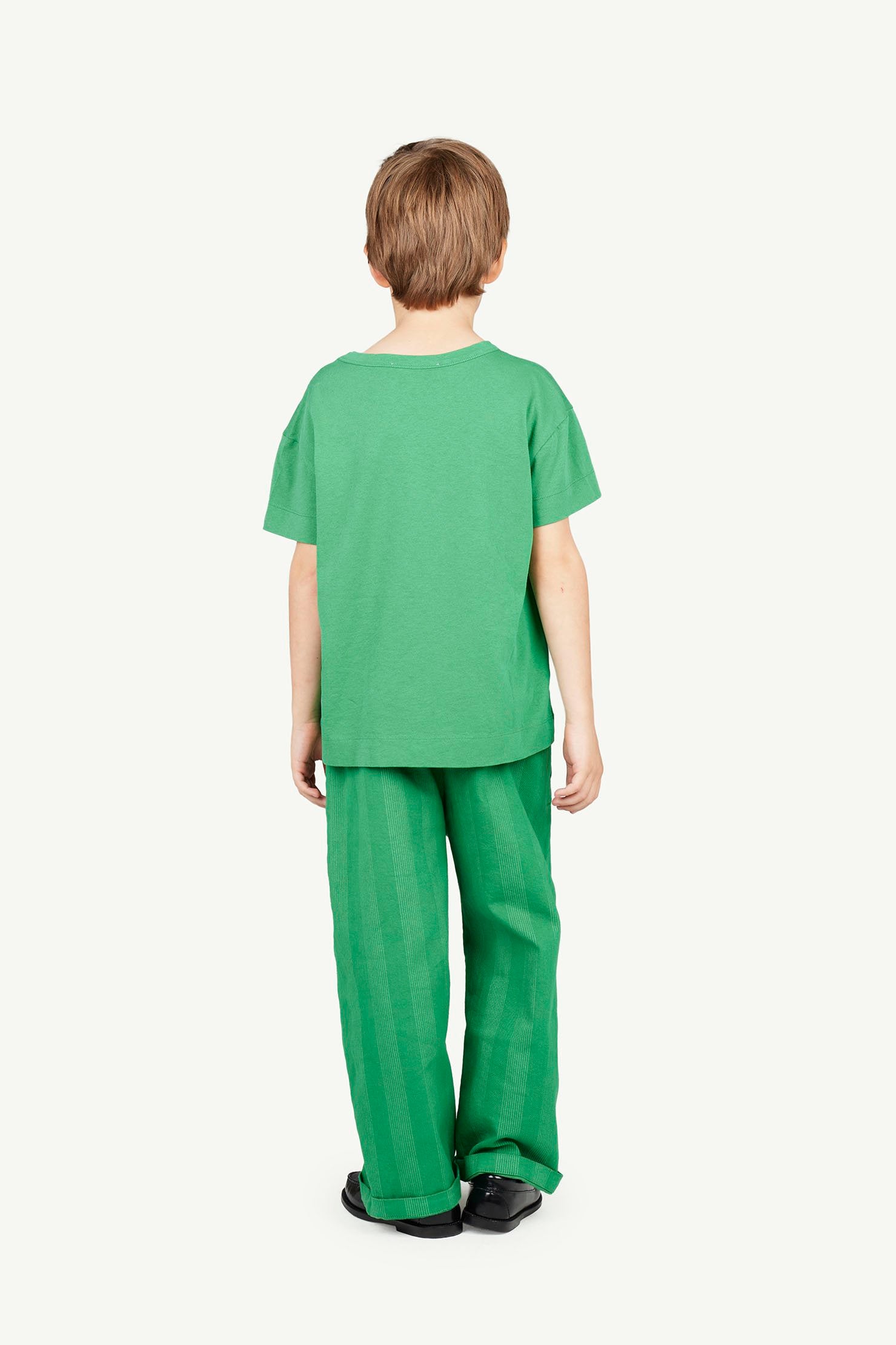 Green Rooster T-Shirt MODEL BACK