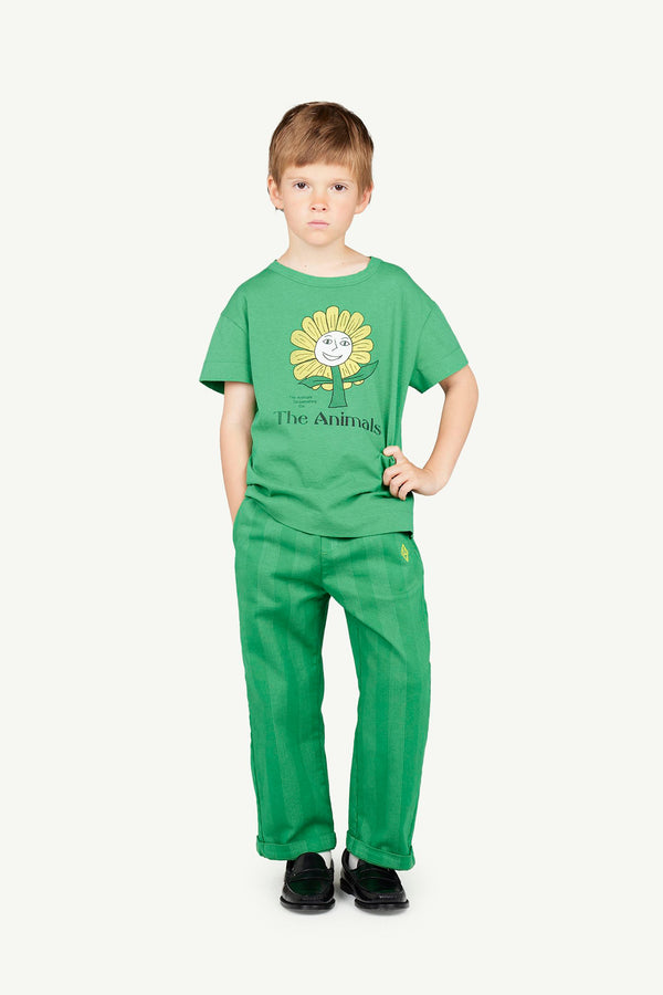 Green Rooster T-Shirt MODEL FRONT