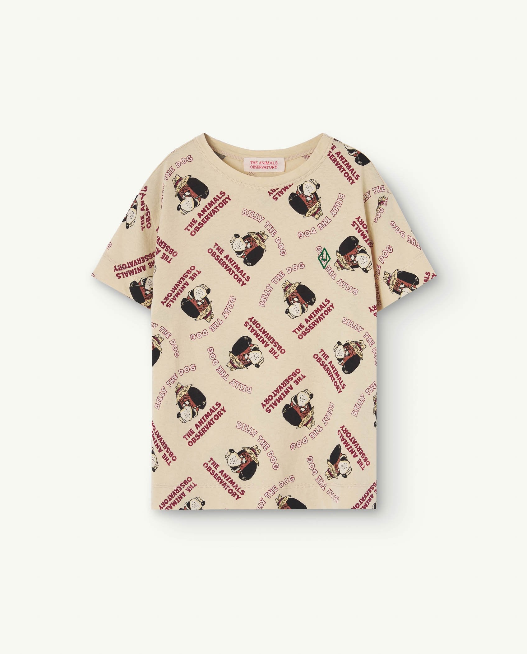 Beige Rooster T-Shirt PRODUCT FRONT