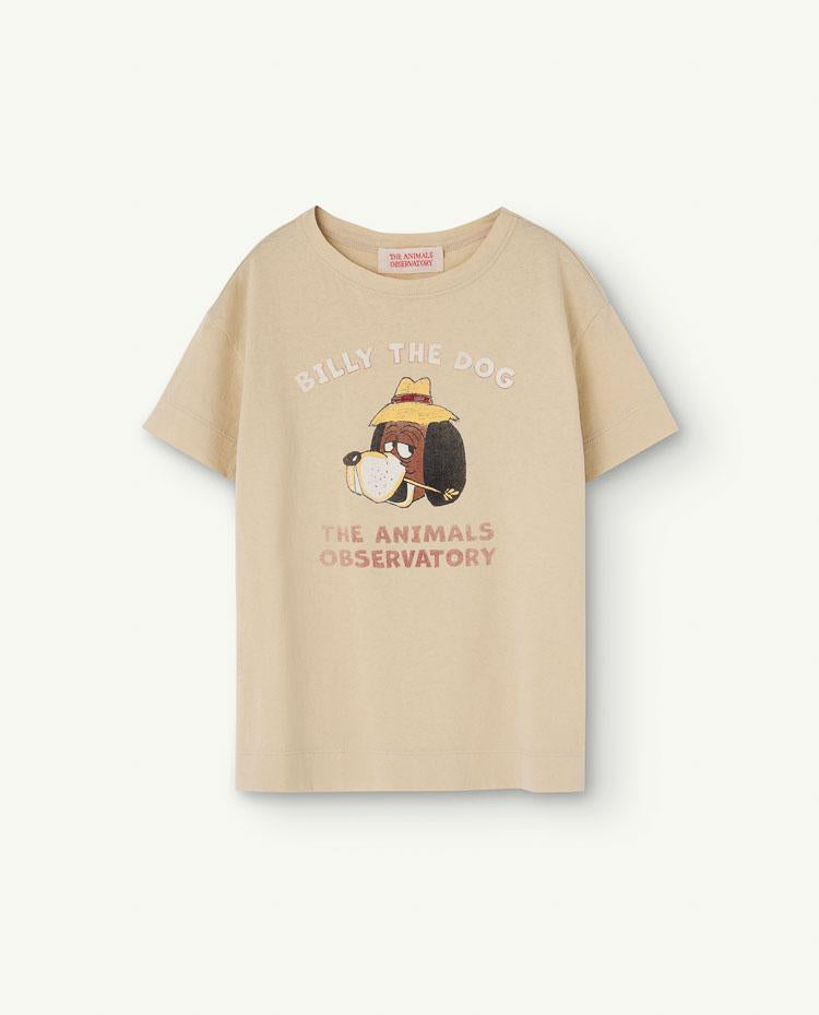 Beige Rooster T-Shirt COVER