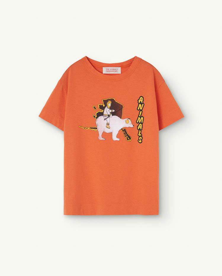 Orange Rooster T-Shirt COVER