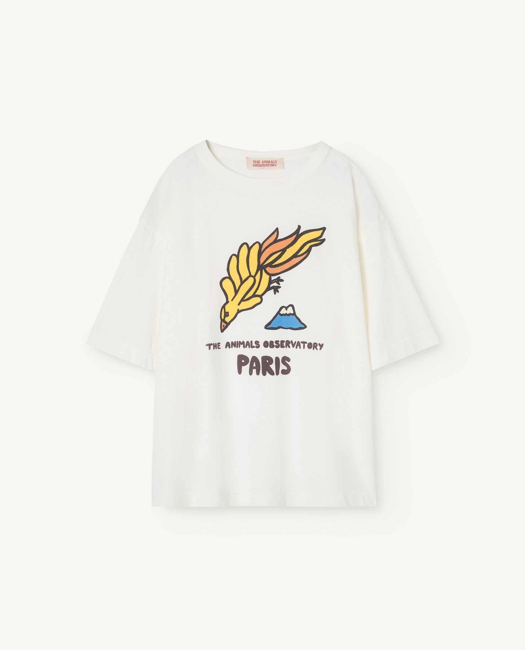 White Bird Rooster Oversize T-Shirt PRODUCT FRONT