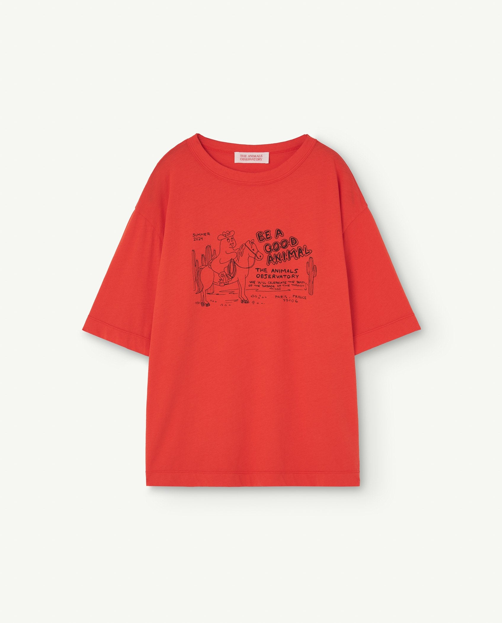 Red Rooster Oversize T-Shirt PRODUCT FRONT