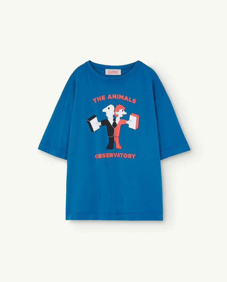 Rooster Kids T-Shirt Deep Blue