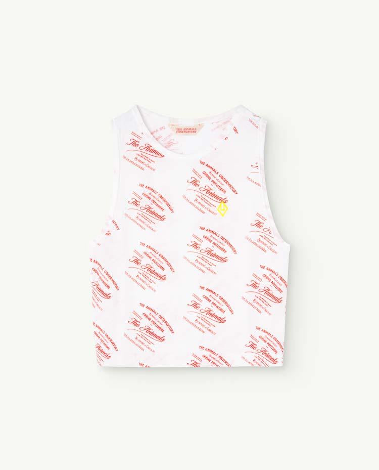 White Frog Tank Top COVER