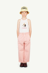 White Frog Tank Top MODEL FRONT