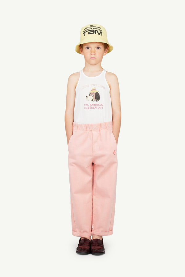 White Frog Tank Top MODEL FRONT