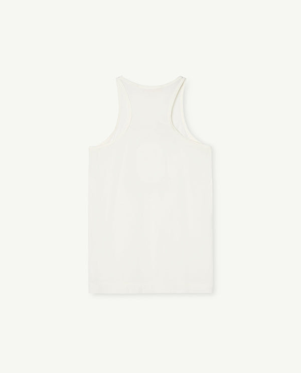 White Frog Tank Top PRODUCT BACK