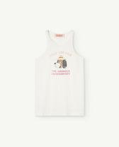 White Frog Tank Top PRODUCT FRONT