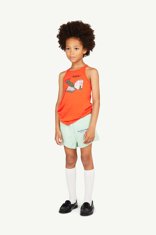 Red Frog Tank Top MODEL FRONT