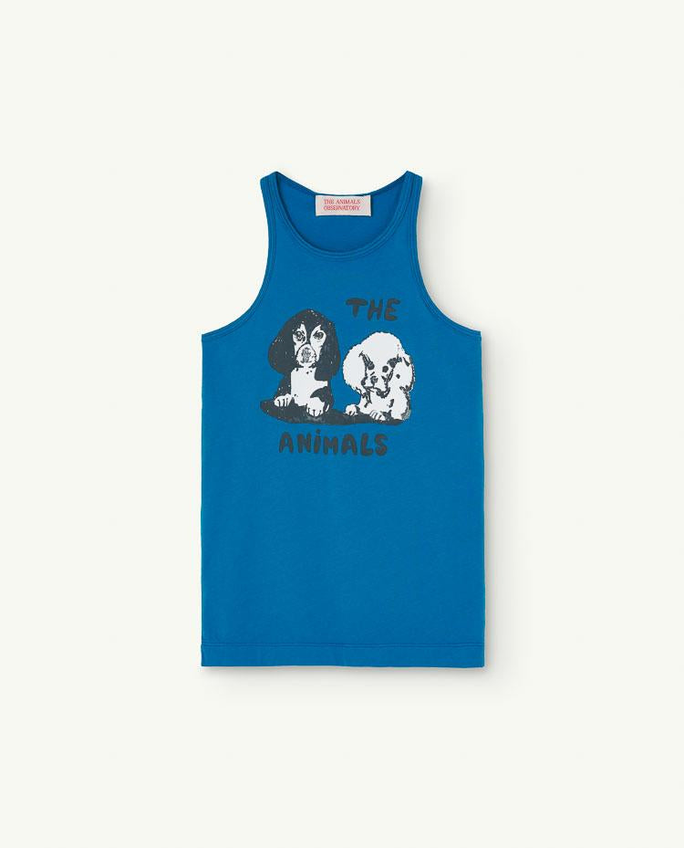 Blue Frog Tank Top COVER