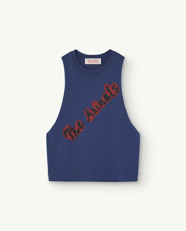 Deep Blue Prawn Tank Top COVER