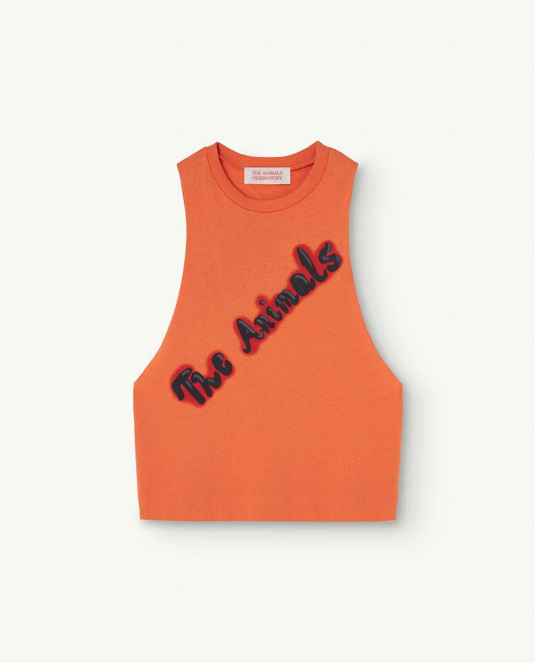 Orange Prawn Tank Top COVER