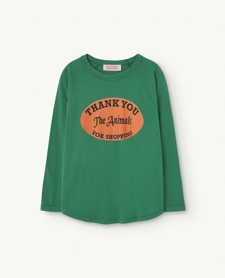 Green Anteater Long Sleeve T-Shirt COVER