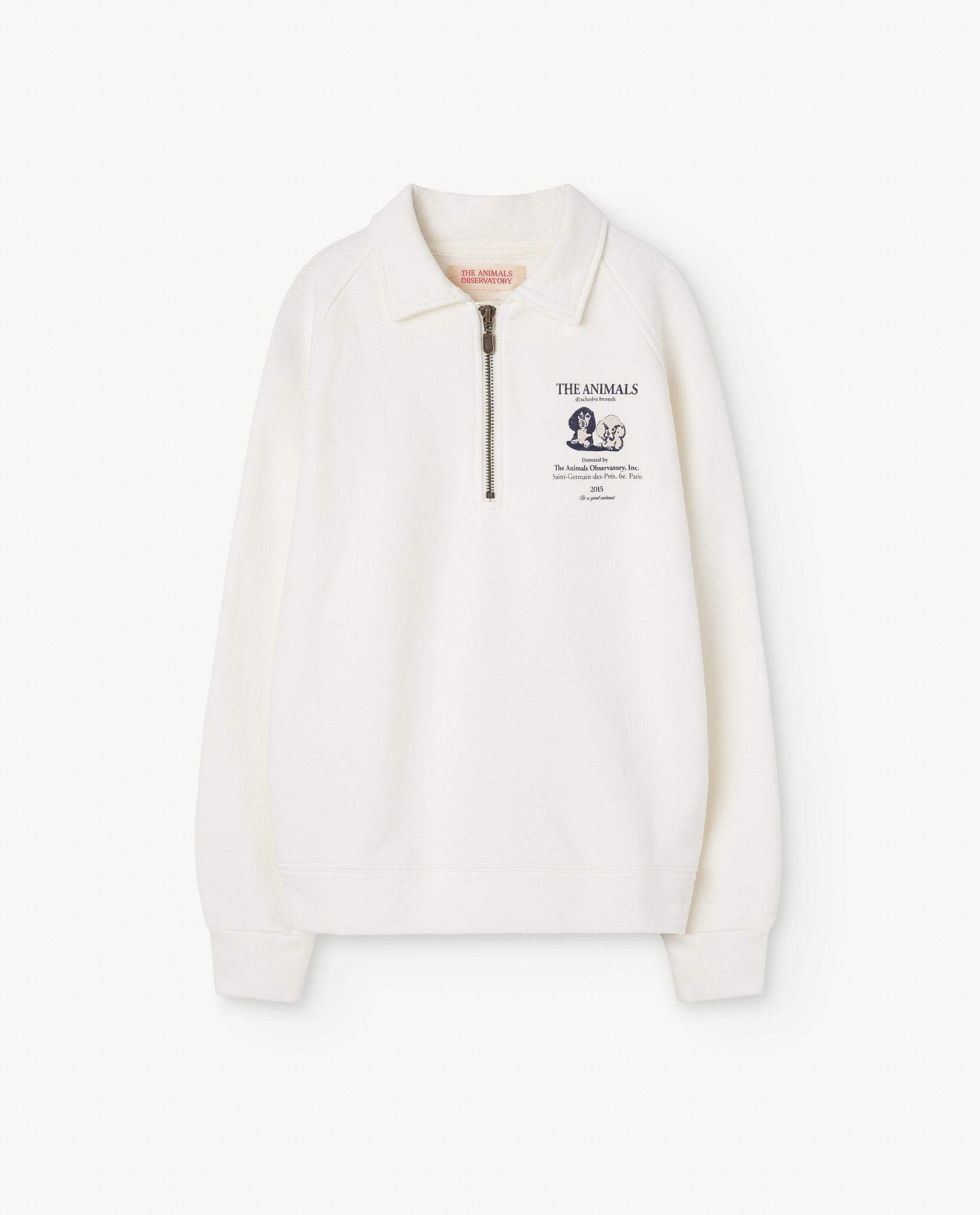 White Seahorse Sweatshirt PRODUCT FRONT