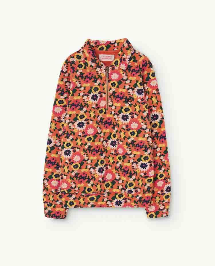 Orange Seahorse Sweatshirt COVER