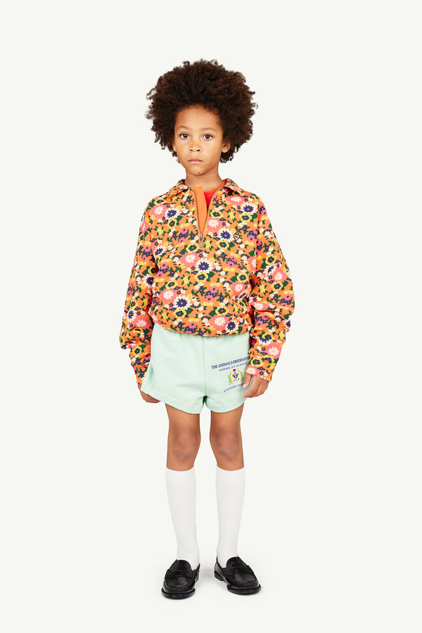 Orange Seahorse Sweatshirt MODEL FRONT