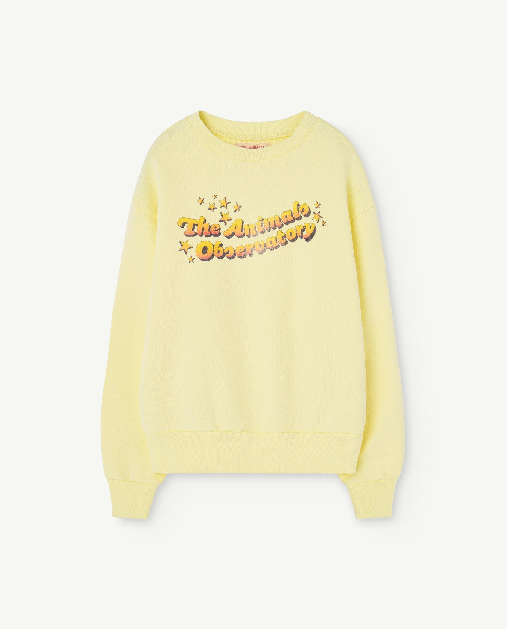 Soft Yellow Bear Sweatshirt PRODUCT FRONT