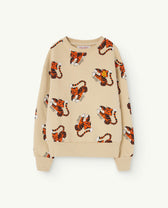 Beige Bear Sweatshirt PRODUCT FRONT