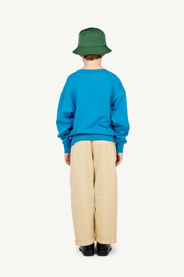 Blue Bear Sweatshirt MODEL BACK