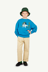 Blue Bear Sweatshirt MODEL FRONT