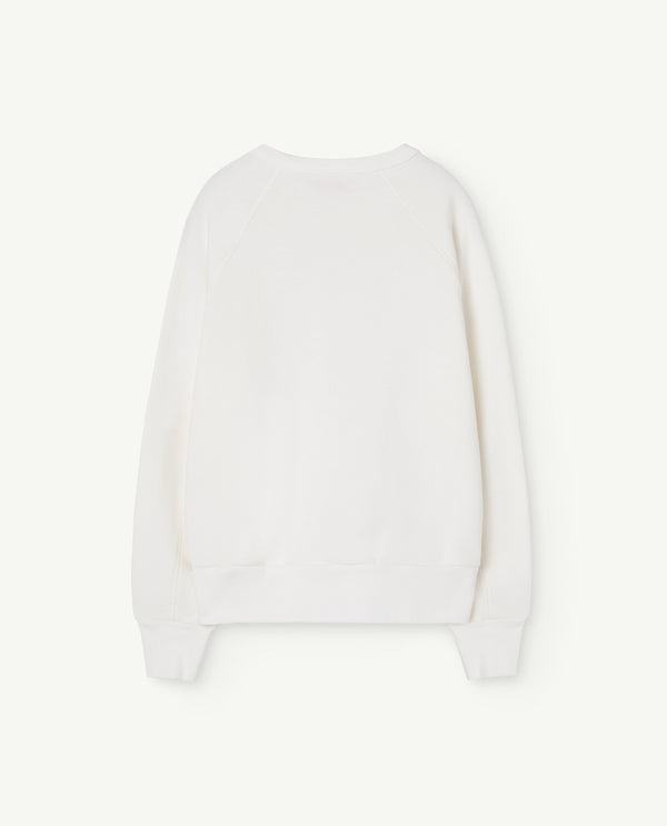 White Shark Sweatshirt PRODUCT BACK