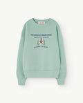Turquoise Shark Sweatshirt